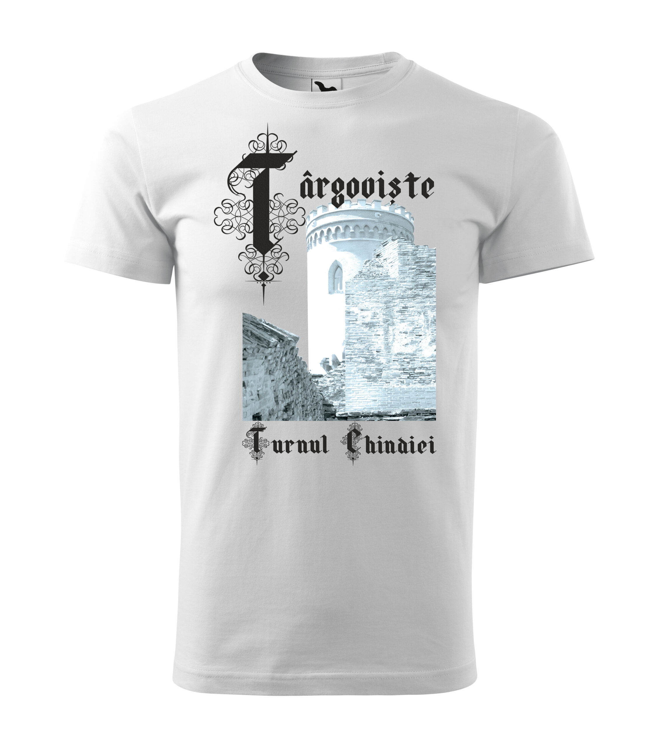 Tricou personalizat, Editura Cetatea de Scaun, model Targoviste - Turnul Chindiei - imagine 2
