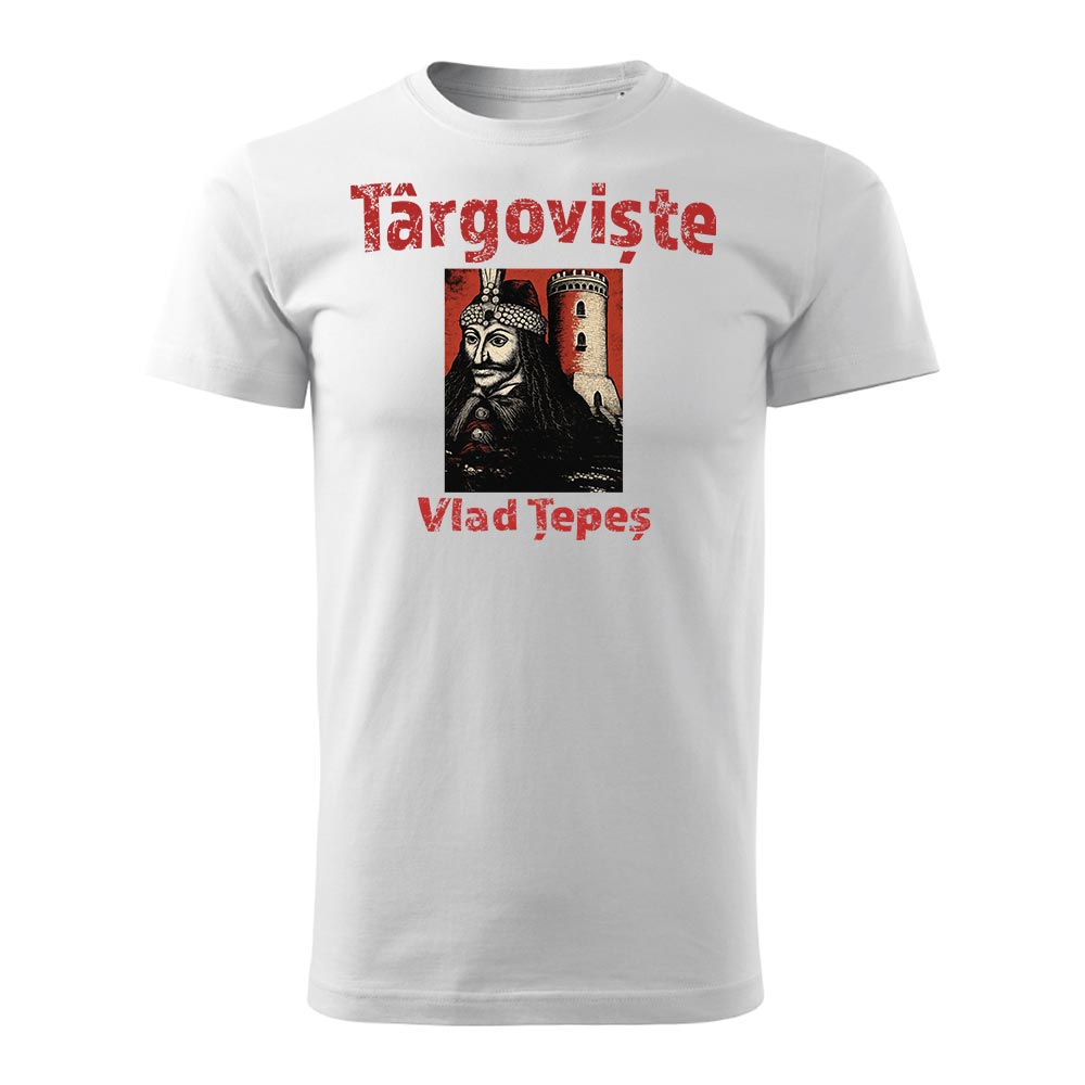 Tricou personalizat, model 1, Vlad Tepes - Curtea Domneasca Targoviste - imagine 2