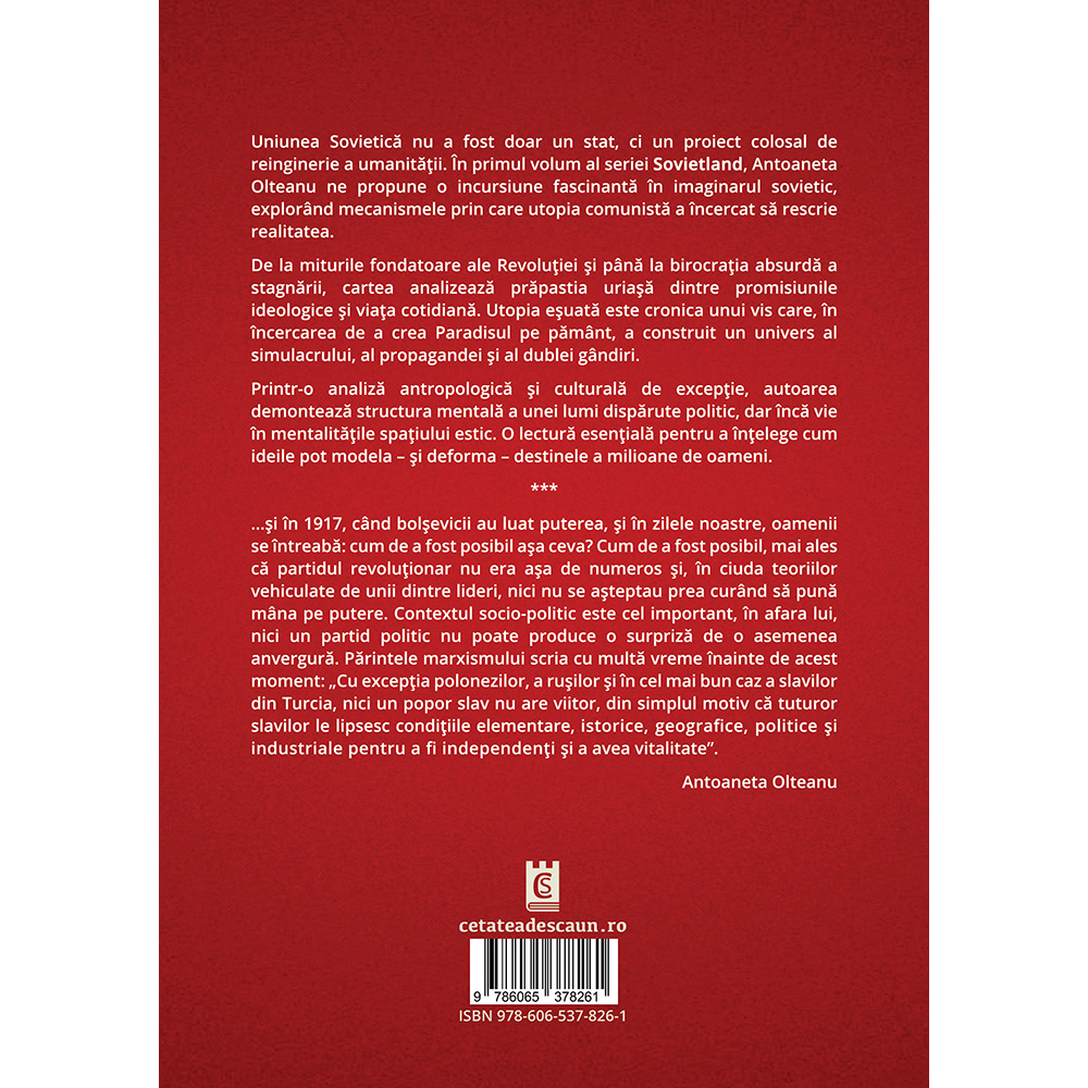 SOVIETLAND. UTOPIA EȘUATĂ, (ed. a II-a) - imagine 2