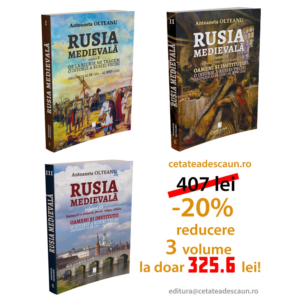 RUSIA MEDIEVALA, set 3 volume